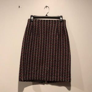 Adolfo International Vintage Wool Pencil Skirt